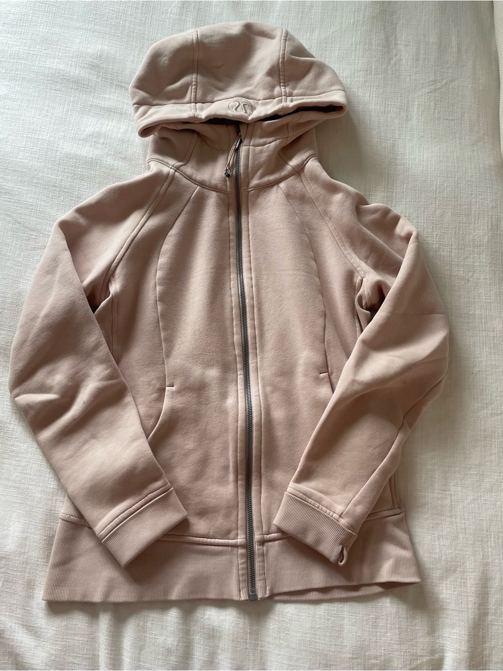 lululemon athletica Soft Blush Pink Zip Hoodie